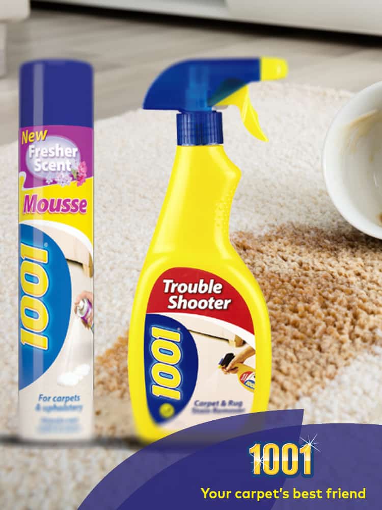 How to deal with coffee stains on carpet