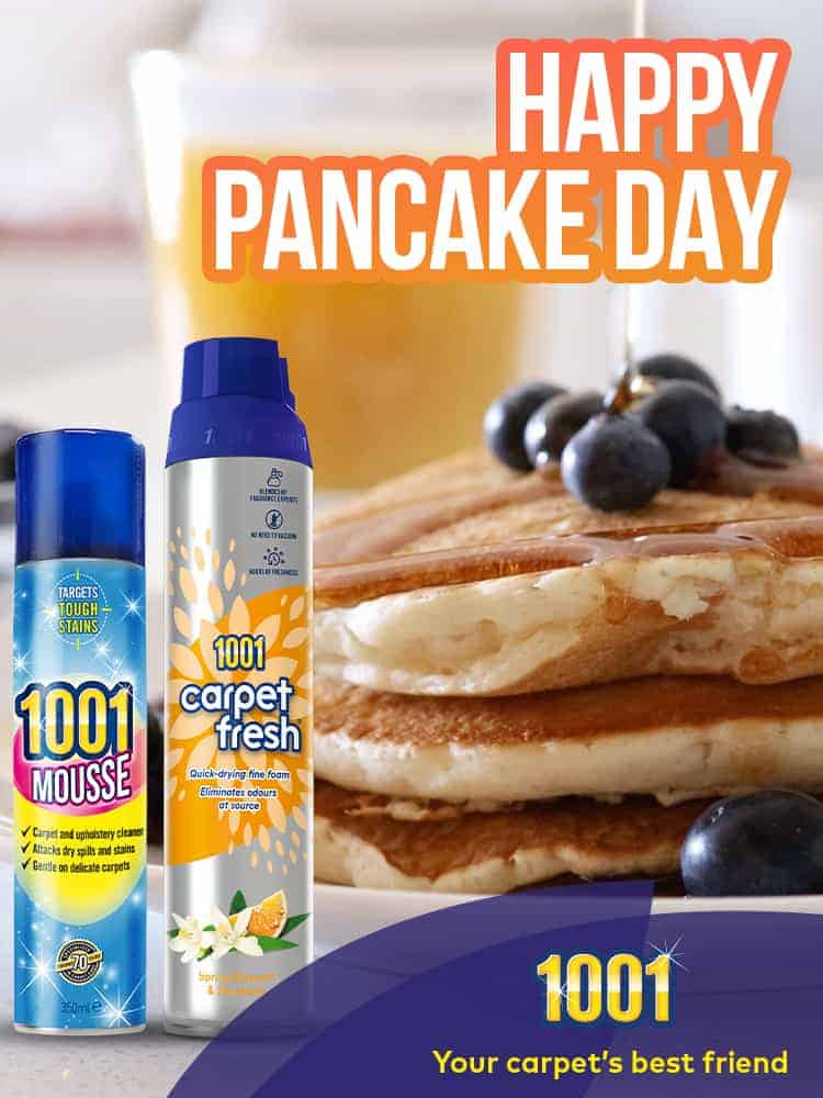The Best Way to Clean Carpet for any Pancake Day spills! The Best Way to Clean Carpet for any Pancake Day spills!