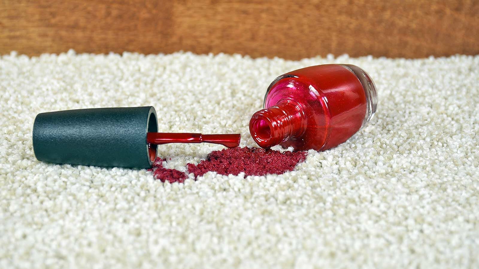 polish on carpet