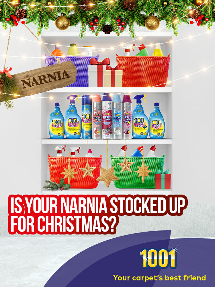 Win a 1001 cleaning hamper to Rescue and Replenish your Narnia! Win a 1001 cleaning hamper to Rescue and Replenish your Narnia!