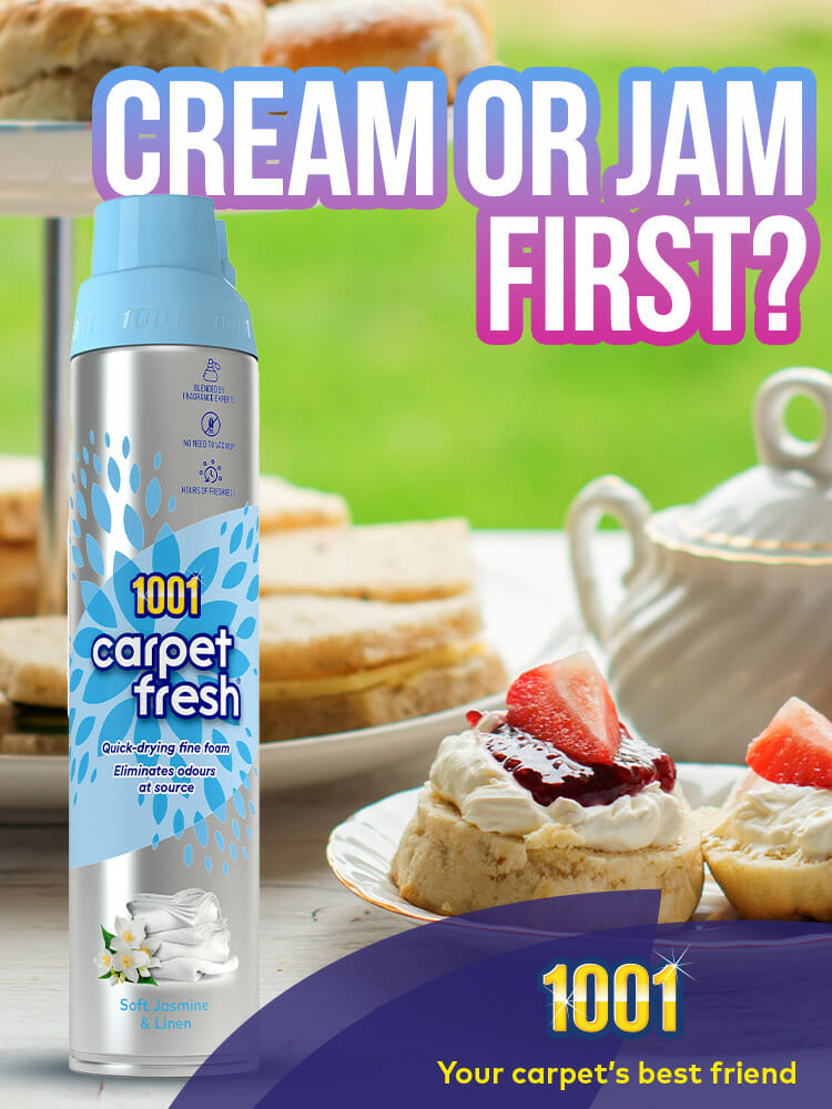 How to remove tea stains on carpet