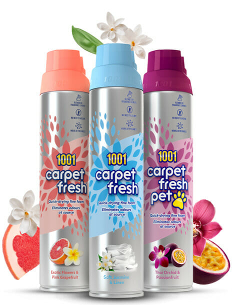 cf core range with fragrance notes