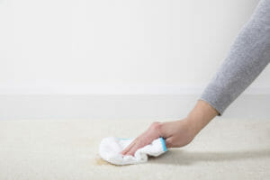 massage with dry cloth